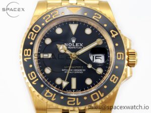 GMT Master II 126718GRNR 904L SS Clean 1:1 Best Edition Black Dial on Jubilee Bracelet DD3285 - Image 2