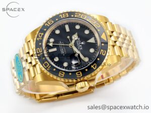 GMT Master II 126718GRNR 904L SS Clean 1:1 Best Edition Black Dial on Jubilee Bracelet DD3285 - Image 7