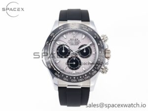 Daytona 116519 QF 1:1 Best Edition Meteorite Dial on Oysterflex Strap SH4130 V3 (Gain Weight)