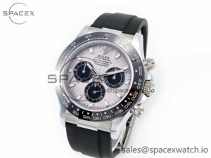 Daytona 116519 QF 1:1 Best Edition Meteorite Dial on Oysterflex Strap SH4130 V3 (Gain Weight) - Image 4