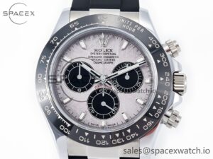 Daytona 116519 QF 1:1 Best Edition Meteorite Dial on Oysterflex Strap SH4130 V3 (Gain Weight) - Image 2