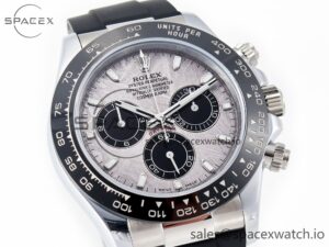 Daytona 116519 QF 1:1 Best Edition Meteorite Dial on Oysterflex Strap SH4130 V3 (Gain Weight) - Image 3