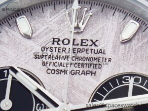 Daytona 116519 QF 1:1 Best Edition Meteorite Dial on Oysterflex Strap SH4130 V3 (Gain Weight) - Image 9