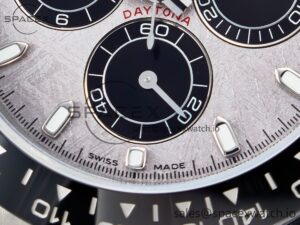 Daytona 116519 QF 1:1 Best Edition Meteorite Dial on Oysterflex Strap SH4130 V3 (Gain Weight) - Image 11