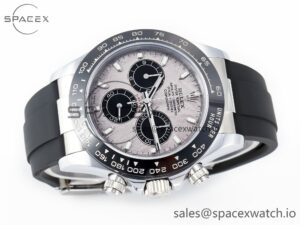 Daytona 116519 QF 1:1 Best Edition Meteorite Dial on Oysterflex Strap SH4130 V3 (Gain Weight) - Image 7