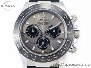 Daytona 116519 QF 1:1 Best Edition Gray Dial on Oysterflex Strap SH4130 V3 (Gain Weight) - Image 2