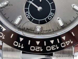Daytona 116519 QF 1:1 Best Edition Gray Dial on Oysterflex Strap SH4130 V3 (Gain Weight) - Image 11