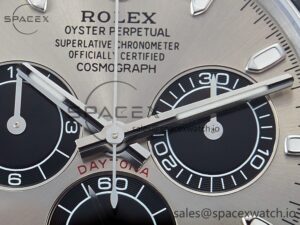 Daytona 116519 QF 1:1 Best Edition Gray Dial on Oysterflex Strap SH4130 V3 (Gain Weight) - Image 10