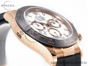 Daytona 116515 QF 1:1 Best Edition White Dial on Oysterflex Strap SH4130 V3 (Gain Weight) - Image 6