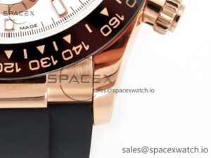 Daytona 116515 QF 1:1 Best Edition White Dial on Oysterflex Strap SH4130 V3 (Gain Weight) - Image 12