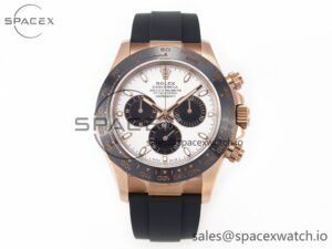 Daytona 116515 QF 1:1 Best Edition Meteorite Dial on Oysterflex Strap SH4130 V3 (Gain Weight)