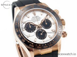Daytona 116515 QF 1:1 Best Edition Meteorite Dial on Oysterflex Strap SH4130 V3 (Gain Weight) - Image 3