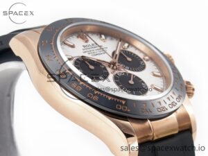 Daytona 116515 QF 1:1 Best Edition Meteorite Dial on Oysterflex Strap SH4130 V3 (Gain Weight) - Image 6