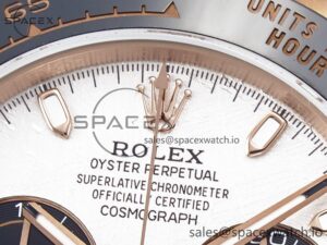 Daytona 116515 QF 1:1 Best Edition Meteorite Dial on Oysterflex Strap SH4130 V3 (Gain Weight) - Image 9