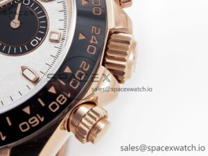 Daytona 116515 QF 1:1 Best Edition Meteorite Dial on Oysterflex Strap SH4130 V3 (Gain Weight) - Image 12