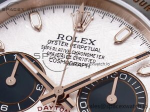 Daytona 116515 QF 1:1 Best Edition Meteorite Dial on Oysterflex Strap SH4130 V3 (Gain Weight) - Image 10