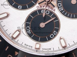 Daytona 116515 QF 1:1 Best Edition Meteorite Dial on Oysterflex Strap SH4130 V3 (Gain Weight) - Image 11