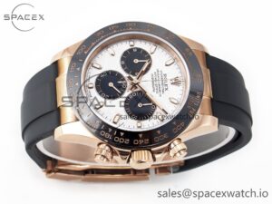 Daytona 116515 QF 1:1 Best Edition Meteorite Dial on Oysterflex Strap SH4130 V3 (Gain Weight) - Image 7