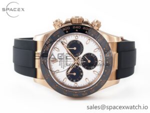 Daytona 116515 QF 1:1 Best Edition Meteorite Dial on Oysterflex Strap SH4130 V3 (Gain Weight) - Image 8