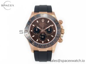 Daytona 116515 QF 1:1 Best Edition Brown Dial on Oysterflex Strap SH4130 V3 (Gain Weight)