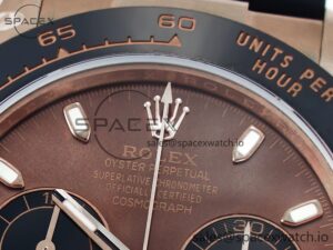 Daytona 116515 QF 1:1 Best Edition Brown Dial on Oysterflex Strap SH4130 V3 (Gain Weight) - Image 9