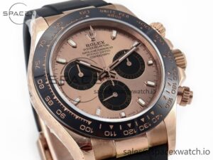 Daytona 116515 QF 1:1 Best Edition RG Dial on Oysterflex Strap SH4130 V3 (Gain Weight) - Image 3