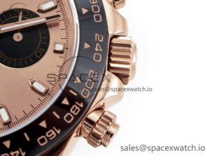 Daytona 116515 QF 1:1 Best Edition RG Dial on Oysterflex Strap SH4130 V3 (Gain Weight) - Image 12