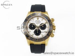 Daytona 116518 QF 1:1 Best Edition Meteorite Dial on Oysterflex Strap SH4130 V3 (Gain Weight)