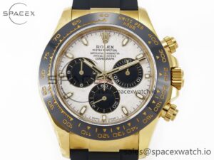 Daytona 116518 QF 1:1 Best Edition Meteorite Dial on Oysterflex Strap SH4130 V3 (Gain Weight) - Image 2