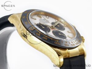 Daytona 116518 QF 1:1 Best Edition Meteorite Dial on Oysterflex Strap SH4130 V3 (Gain Weight) - Image 6