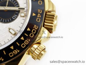 Daytona 116518 QF 1:1 Best Edition Meteorite Dial on Oysterflex Strap SH4130 V3 (Gain Weight) - Image 12