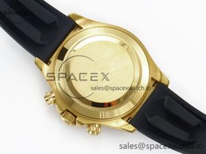 Daytona 116518 QF 1:1 Best Edition White Dial on Oysterflex Strap SH4130 V3 (Gain Weight) - Image 17