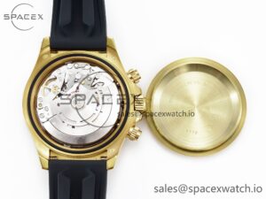Daytona 116518 QF 1:1 Best Edition Meteorite Dial on Oysterflex Strap SH4130 V3 (Gain Weight) - Image 18