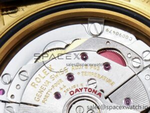 Daytona 116518 QF 1:1 Best Edition Black Dial on Oysterflex Strap SH4130 V3 (Gain Weight) - Image 22