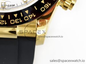 Daytona 116518 QF 1:1 Best Edition White Dial on Oysterflex Strap SH4130 V3 (Gain Weight) - Image 13