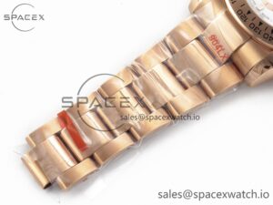 Daytona 116505 QF 1:1 Best Edition White Dial on RG Bracelet SH4130 V3 (Gain Weight) - Image 25