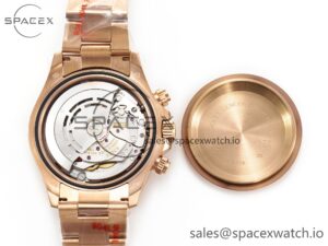 Daytona 116505 QF 1:1 Best Edition Meteorite Dial on RG Bracelet SH4130 V3 (Gain Weight) - Image 18