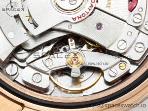 Daytona 116505 QF 1:1 Best Edition White Dial on RG Bracelet SH4130 V3 (Gain Weight) - Image 23