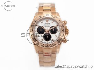 Daytona 116505 QF 1:1 Best Edition Meteorite Dial on RG Bracelet SH4130 V3 (Gain Weight)
