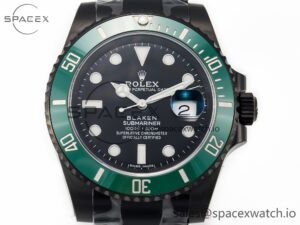 Blaken Sub Green PVD/SS Black V6F V2 VS3135 - Image 2