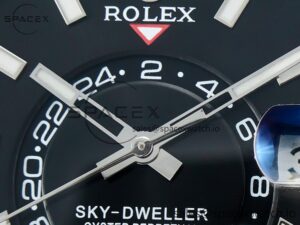 Sky-dweller SS Noob Best Edition Black Dial on SS Jubilee Bracelet A23J - Image 9