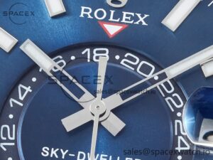 Sky-dweller SS Noob Best Edition Blue Dial on SS Jubilee Bracelet A23J - Image 9