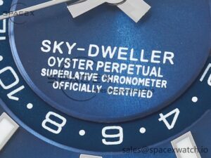 Sky-dweller SS Noob Best Edition Blue Dial on SS Jubilee Bracelet A23J - Image 10