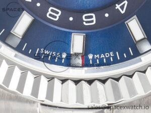 Sky-dweller SS Noob Best Edition Blue Dial on SS Jubilee Bracelet A23J - Image 12