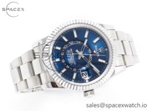 Sky-dweller SS Noob Best Edition Blue Dial on SS Jubilee Bracelet A23J - Image 7