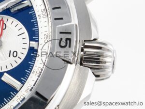 Chronomat B01 France 42mm SS BLSF 1:1 Best Edition Blue Dial on SS Bracelet A7750 - Image 10