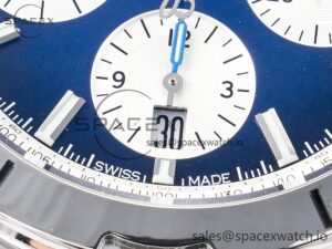 Chronomat B01 Scotland 42mm SS BLSF 1:1 Best Edition Blue Dial on SS Bracelet A7750 - Image 11