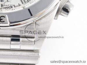 Chronomat B01 England 42mm SS BLSF 1:1 Best Edition White Dial on SS Bracelet A7750 - Image 13