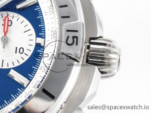 Chronomat B01 Italy 42mm SS BLSF 1:1 Best Edition Blue Dial on SS Bracelet A7750 - Image 12