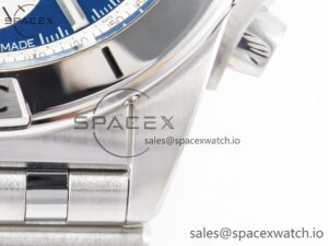 Chronomat B01 Italy 42mm SS BLSF 1:1 Best Edition Blue Dial on SS Bracelet A7750 - Image 13